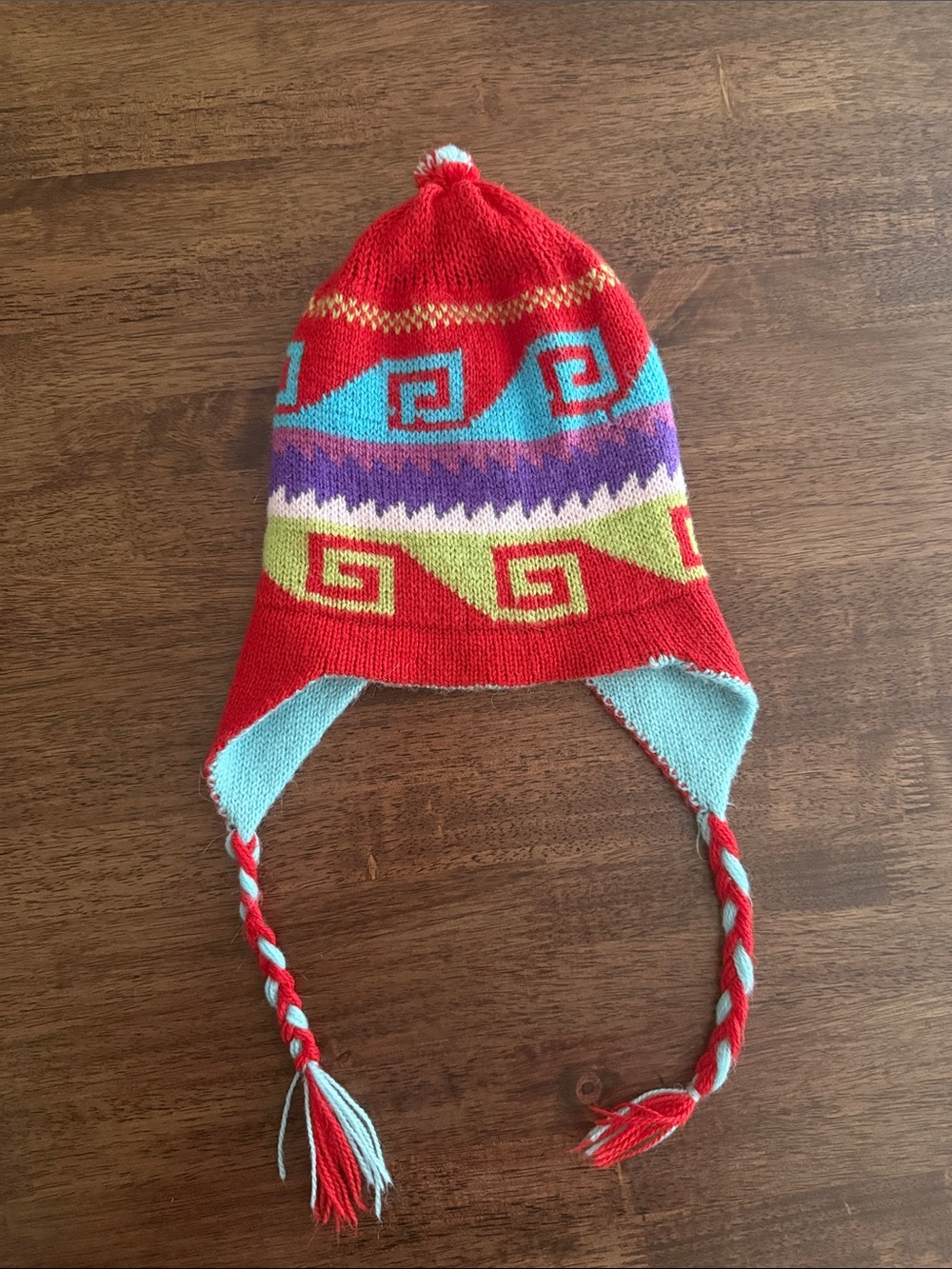 Reversible Peruvian Chullo hat